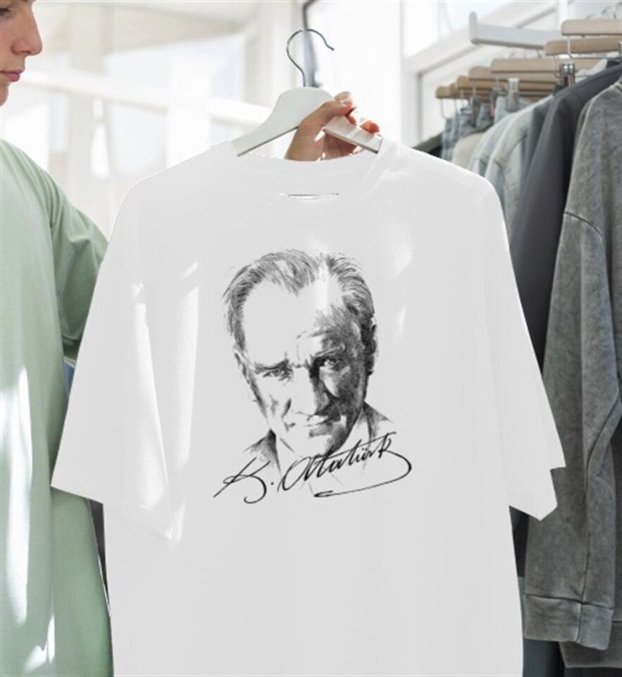 Atatürk resimli tshirt