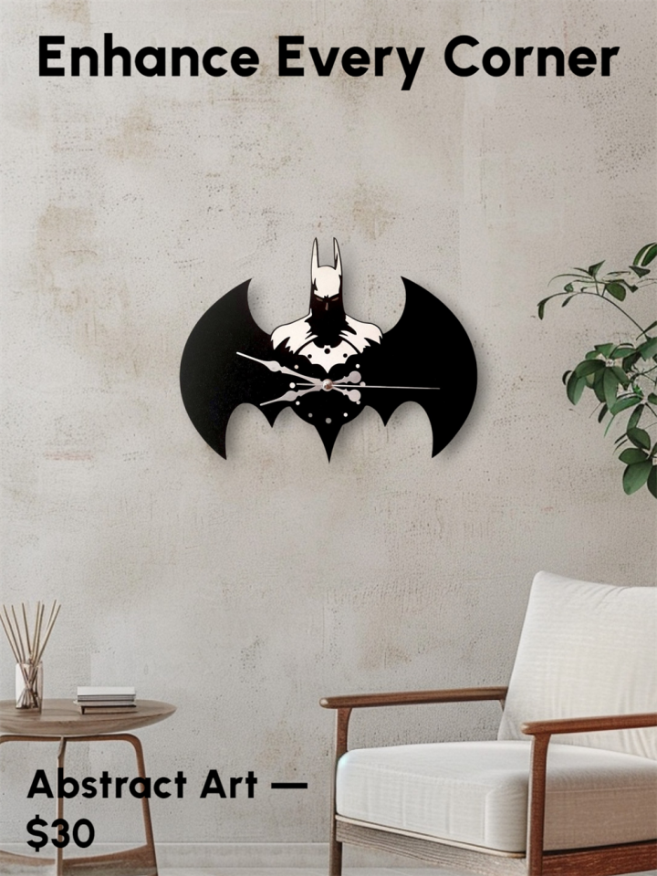BCH Batman Duvar Saati