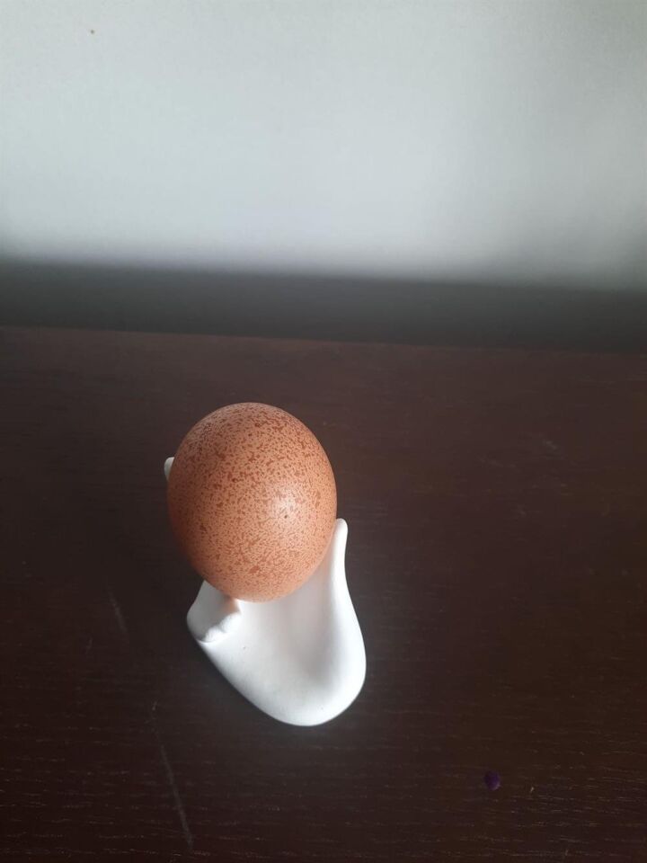 Seramik El Detaylı Yumurtalık 6 Adet-3 Renk