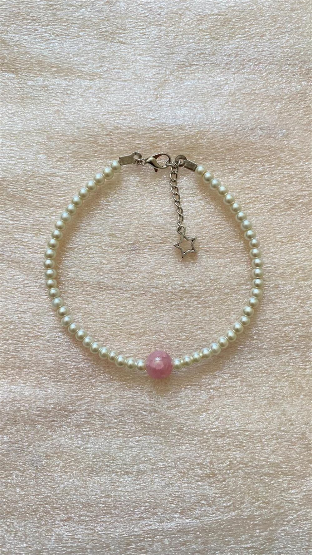 İncili Tasarım Kedi Tasması