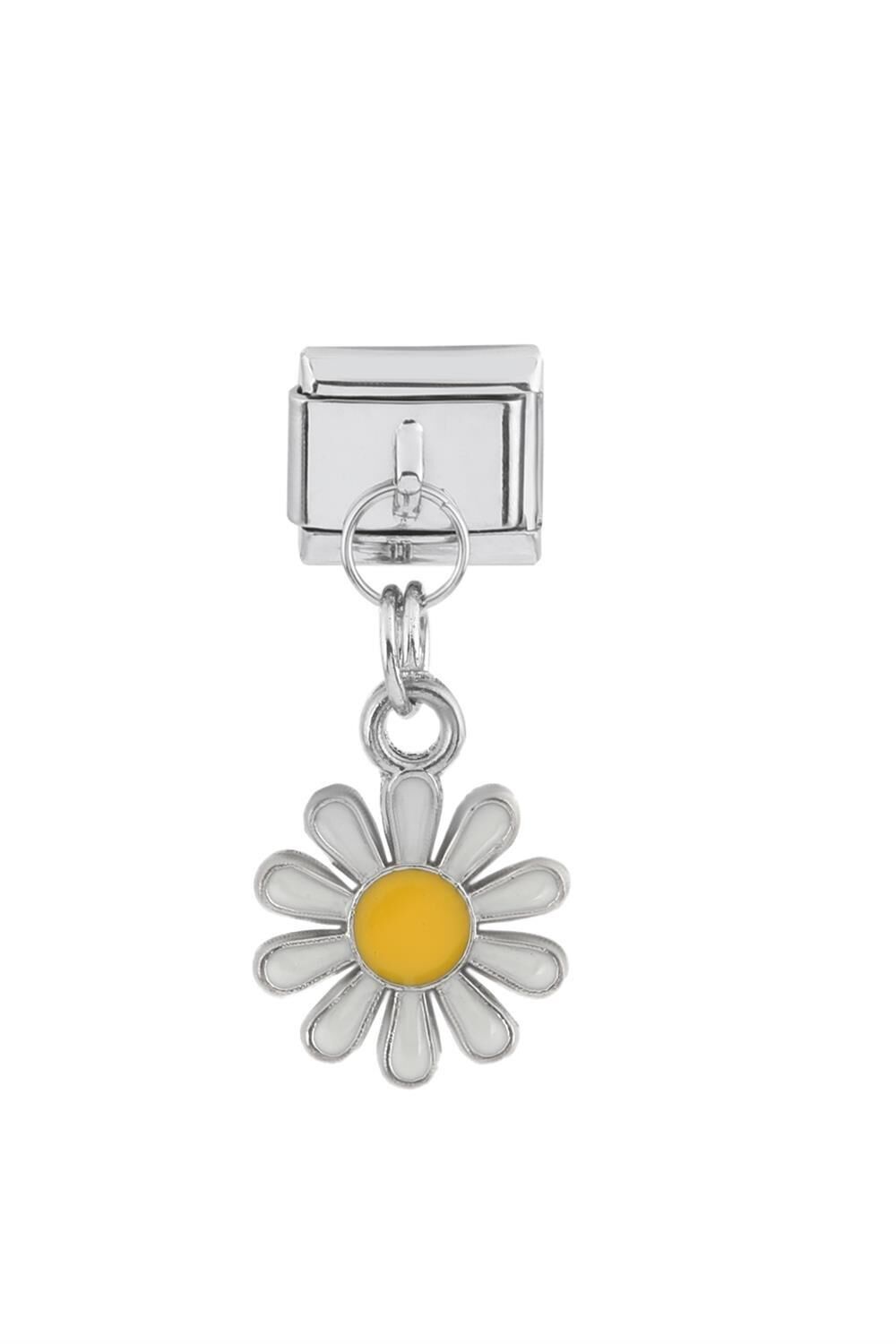 GÜMÜŞ PAPATYA ÇELİK CHARM