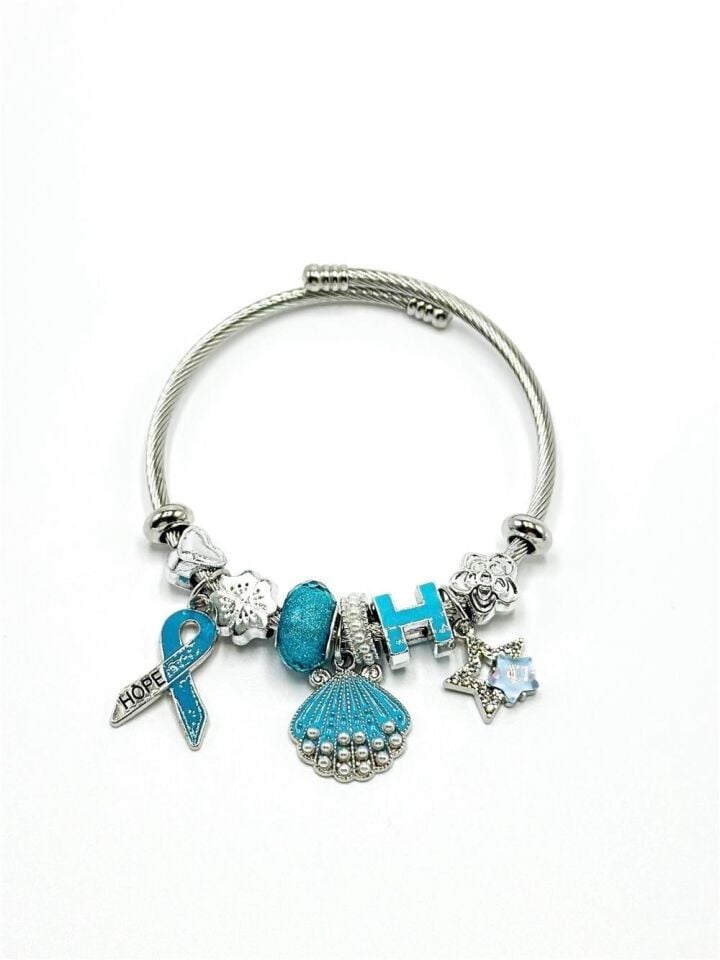 HOPE MAVİ ÇELİK PANDORA